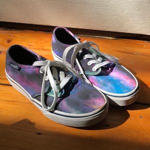 Galaxy print Vans